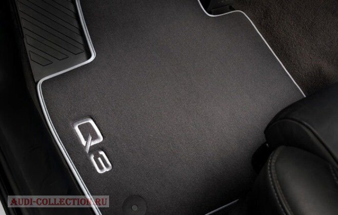 Передние текстильные коврики Premium для Audi Q3 8U (8U1061275MNO)